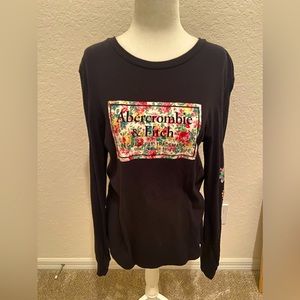 A&F Longsleeve Flower Tee